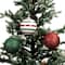 14 Pack 3.8" Red, Green & White Peppermint Lane Shatterproof Ornaments by Ashland®